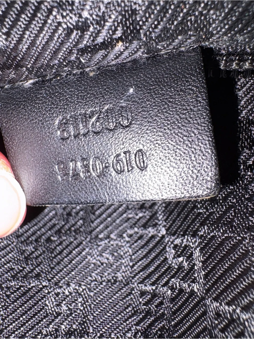 Nylon Gucci a‎ nylon shoulder bag